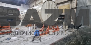 Емкость накопительная для химического производства